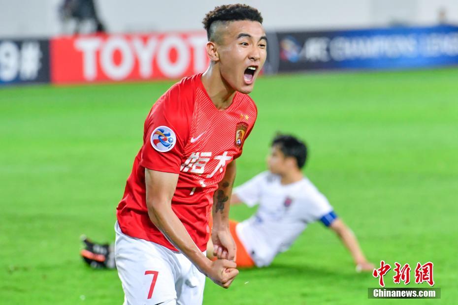 广州恒大战胜对手，掌握领先优势的简单介绍